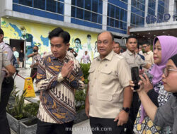 Gibran Kunjungi Korban Kecelakaan SDN Kalibaru, Satu Siswa Alami Cedera Rahang Serius