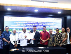 PHE Jambi Merang Serahkan 10% Partisipasi ke BUMD Sumsel, Ekonomi Daerah Diharapkan Tergeliat