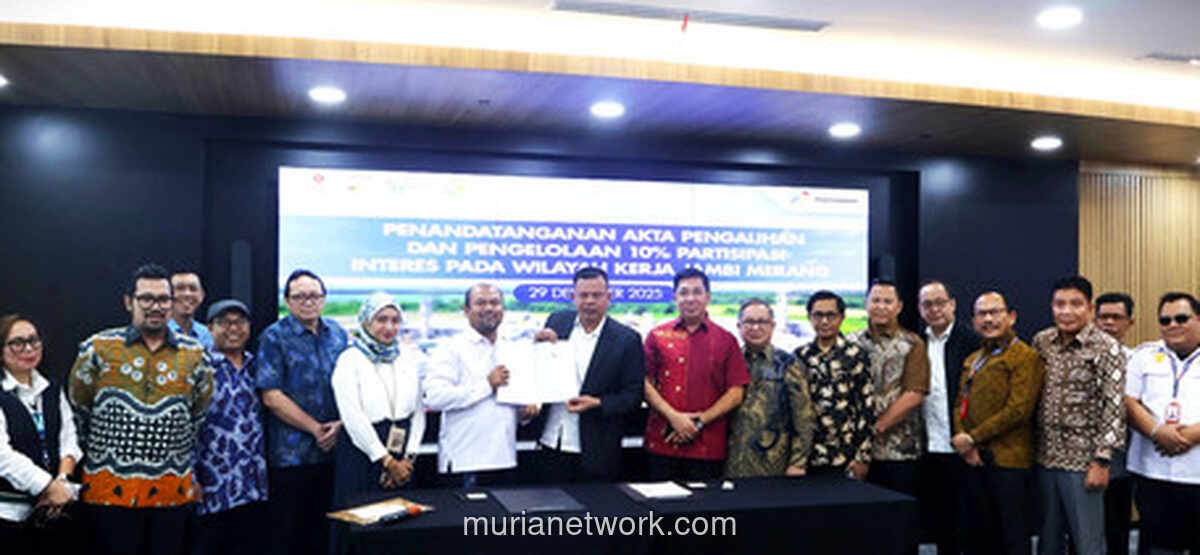 PHE Jambi Merang Serahkan 10% Partisipasi ke BUMD Sumsel, Ekonomi Daerah Diharapkan Tergeliat