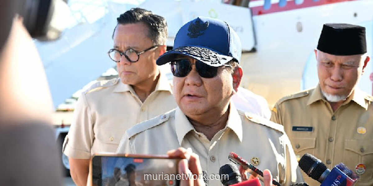 Prabowo Pacu Pemulihan Pasca-Banjir Sumatra, Bantuan Diterobos Lewat Udara