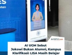 Asisten AI UGM Buka Suara: Jokowi Tak Lulus dari Kampus Ini
