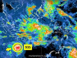 Bibit Siklon 93S Menguat, Waspada Hujan Lebat dan Gelombang Tinggi