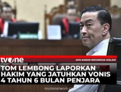 KY Usulkan Sanksi Non Palu untuk Tiga Hakim Kasus Korupsi Tom Lembong