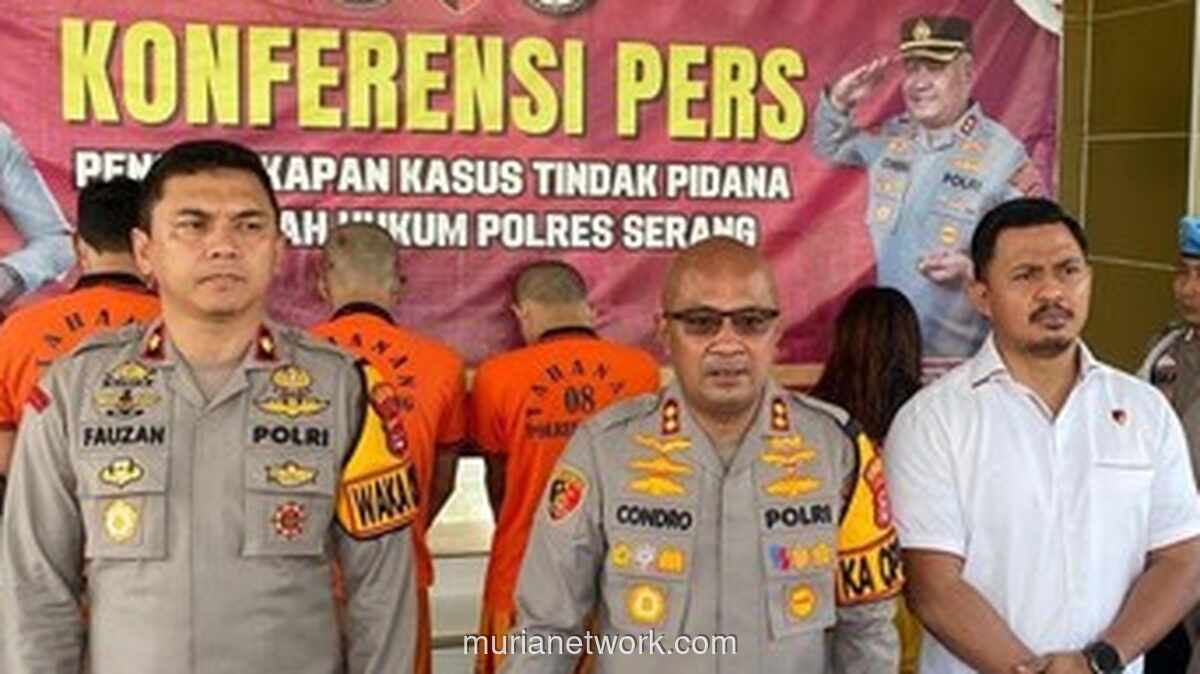 Polres Serang Tuntaskan Lebih dari Seribu Kasus Kriminal Sepanjang 2025