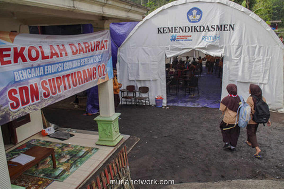 Tenda Darurat Dikirim, Aktivitas Belajar di Daerah Banjir Diharapkan Segera Pulih