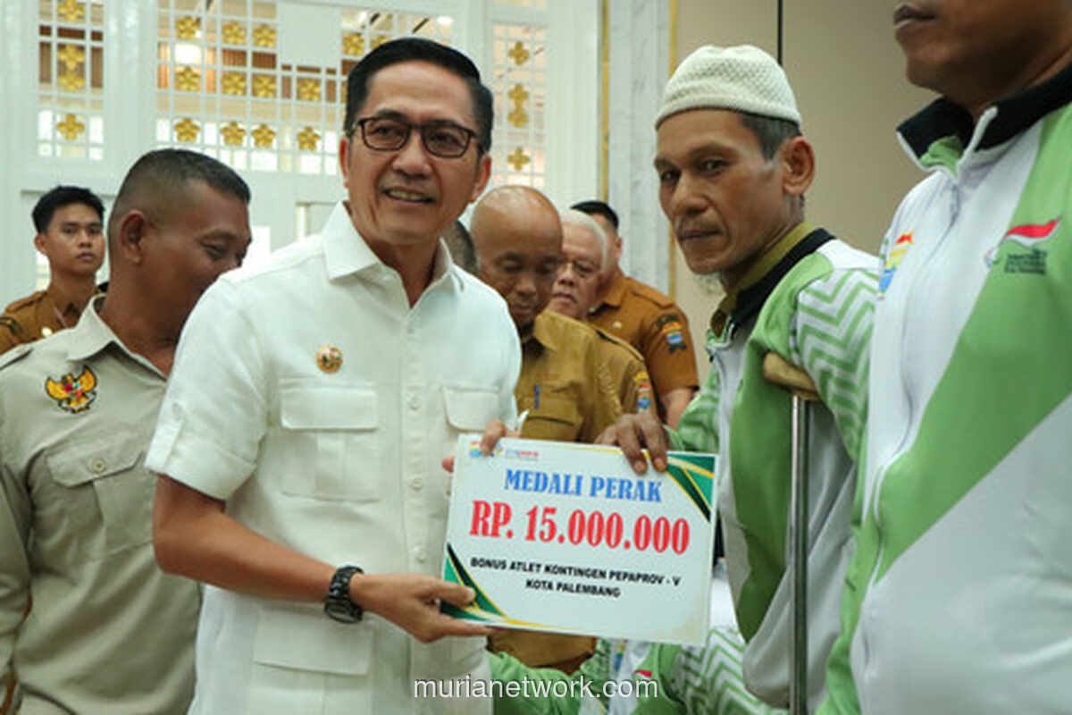 Palembang Gelontorkan Rp 12,7 Miliar untuk Atlet Berprestasi