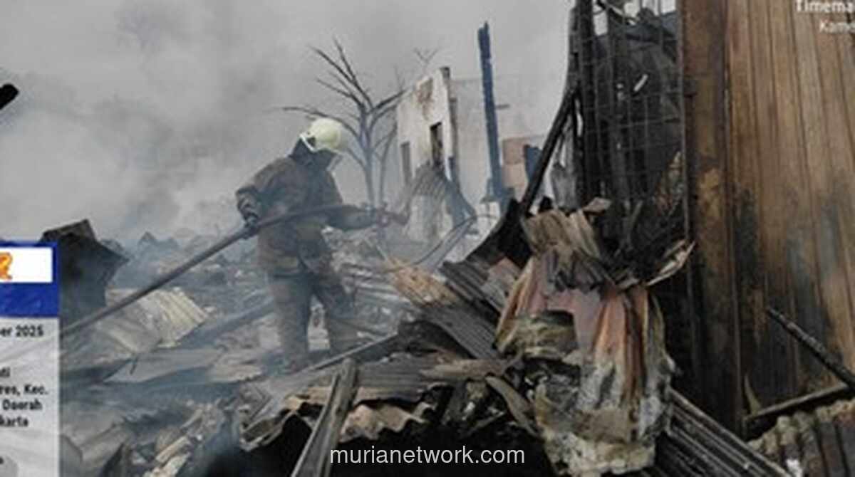 Kompor Ditinggal Menyala, 10 Warung di Kalideres Ludes Terbakar