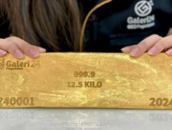 Harga Emas Pegadaian Minggu Ini: Galeri24 Stagnan, UBS Turun Tipis