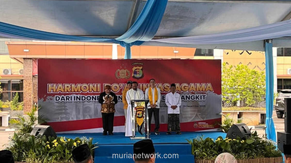 Ratusan Warga Lampung Panjatkan Doa Bersama untuk Korban Bencana Sumatera