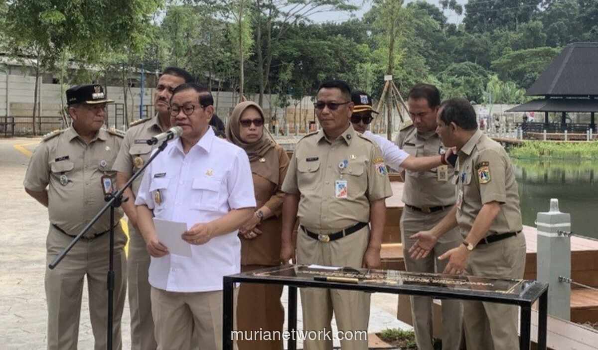 Embung Lapangan Merah Diresmikan, Solusi Banjir untuk Jagakarsa dan Sekitarnya