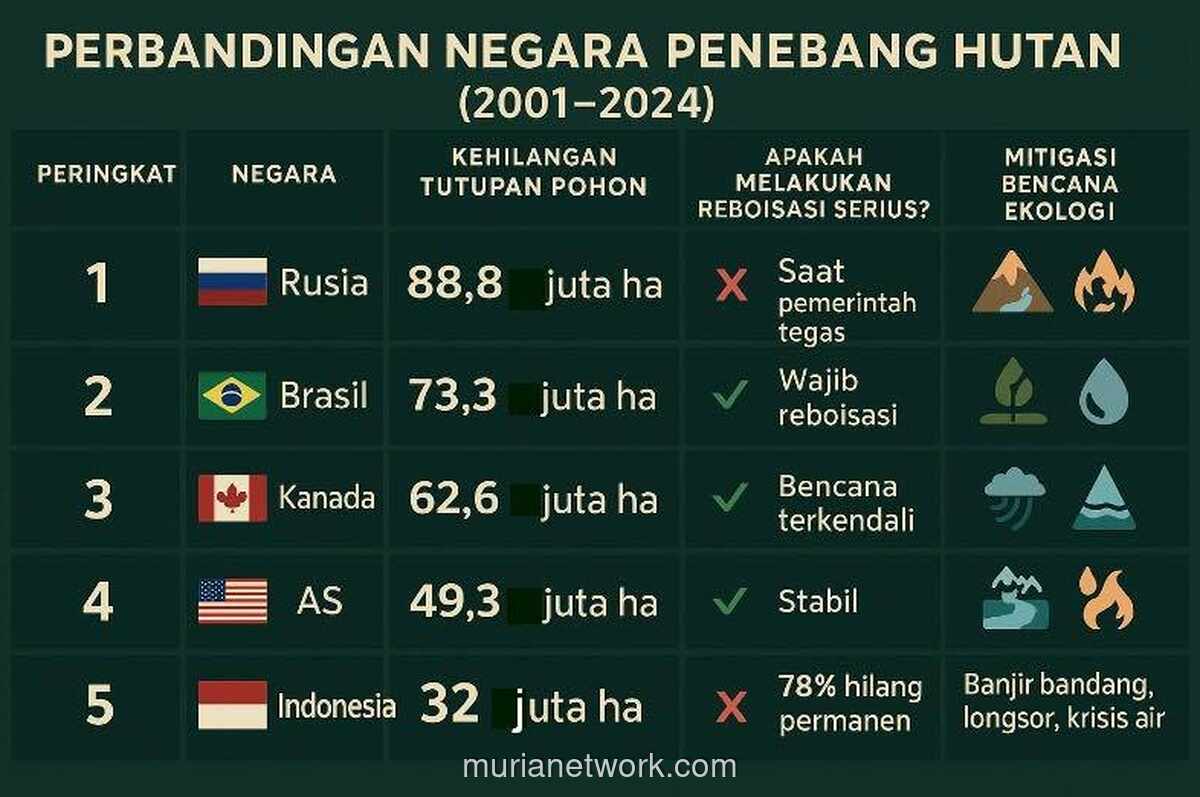 Ketika Hutan Lenyap, yang Tumbuh Hanyalah Alasan