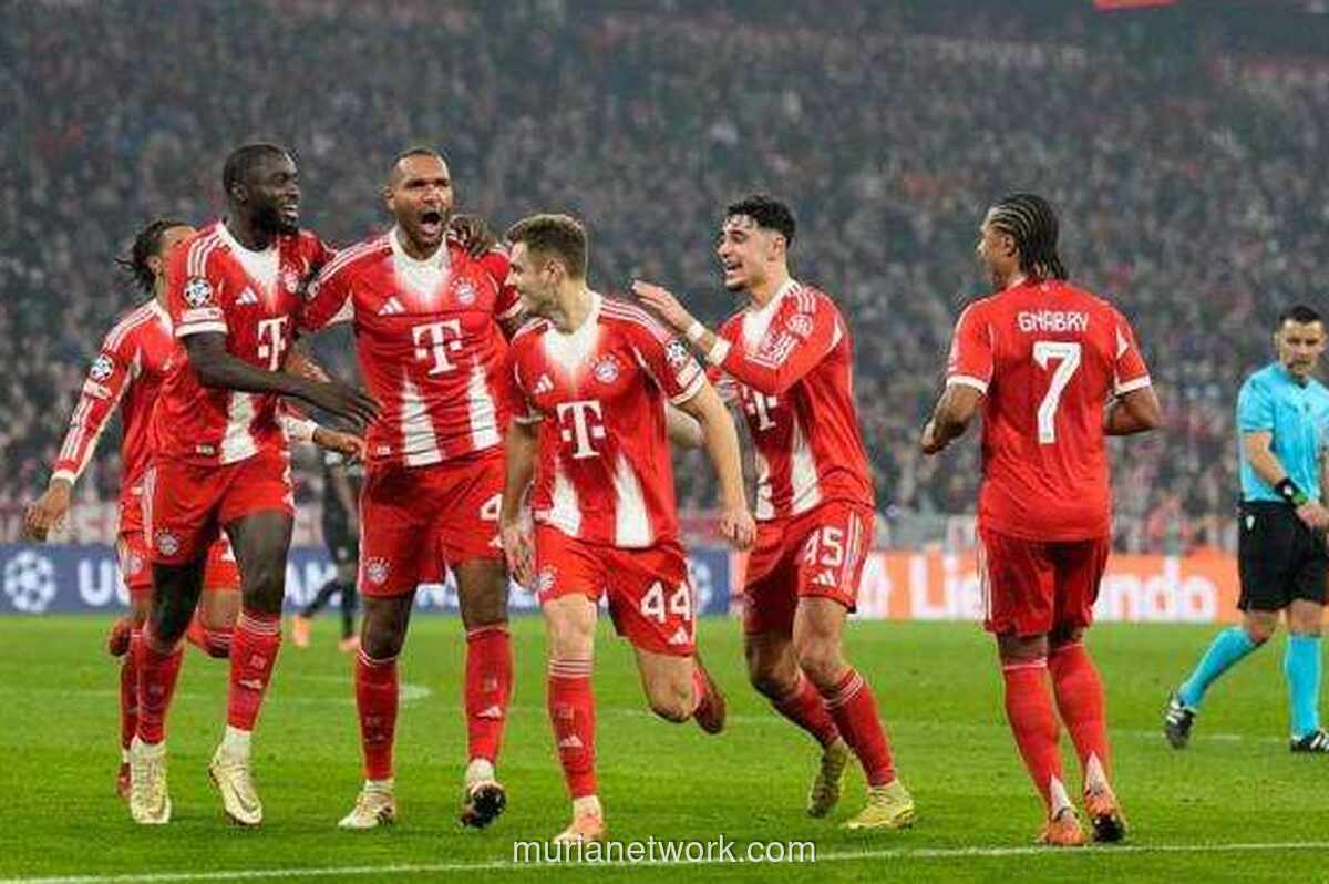 Arsenal dan Bayern Kokoh di Puncak, Liverpool Guncang Peta Klasemen Liga Champions