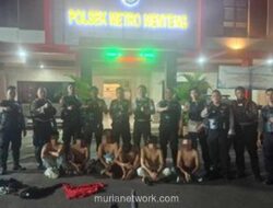 Enam Pemuda Diamankan Saat Bersiap Tawuran di Menteng, Dua Celurit Disita