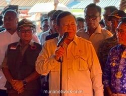 Prabowo Turun Langsung, Tinjau Pemulihan Pascabanjir di Sumatera Barat