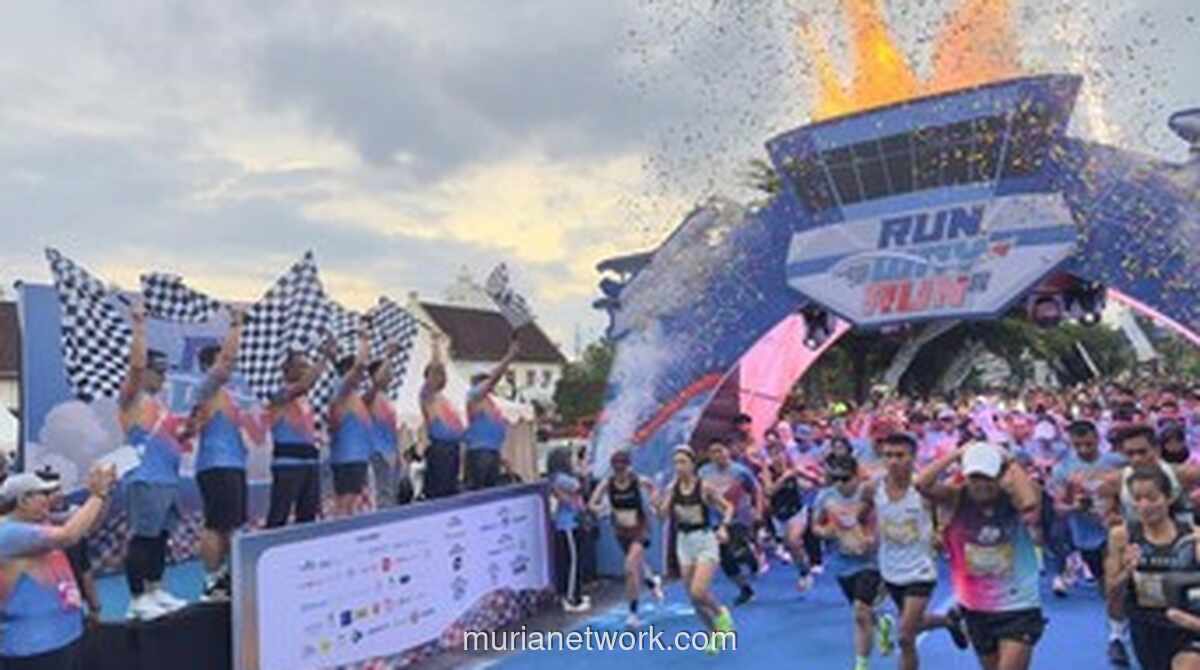 Lari untuk Solidaritas: Ribuan Pelari di Makassar Galang Dana untuk Korban Bencana Sumatera