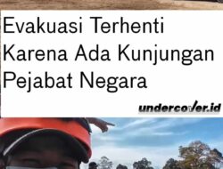 Evakuasi Korban Banjir Bandang Dihentikan Demi Penyambutan Pejabat