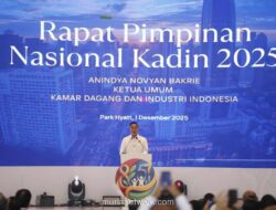 Kadin Gelar Rapimnas 2025, Anindya Bakrie: Dua Kuda Penggerak Ekonomi Harus Solid