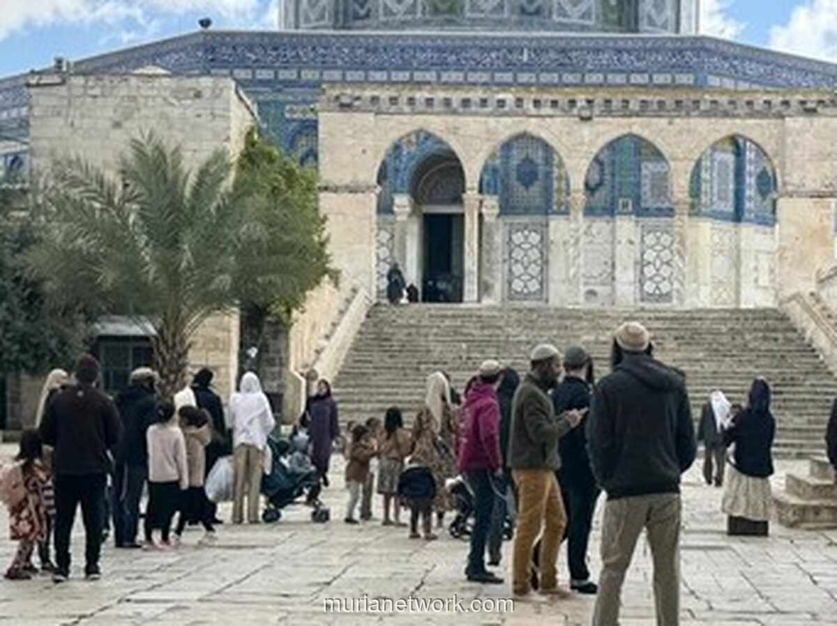 Pemukim Israel Gelar Ritual Talmud di Dalam Kompleks Al-Aqsa