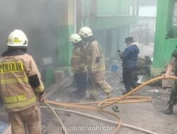 Korsleting Picu Kebakaran di Basement Pesantren, Tiga Santri Alami Sesak Napas