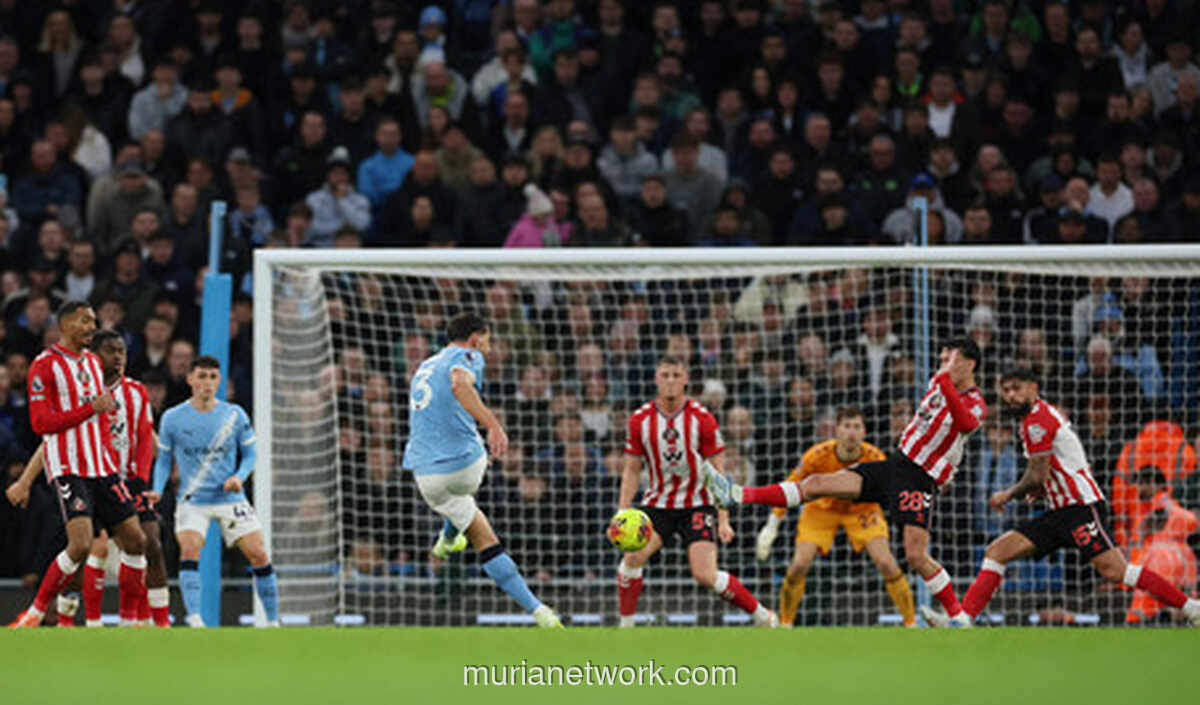 City Geser Arsenal, Sunderland Tak Berkutik di Etihad