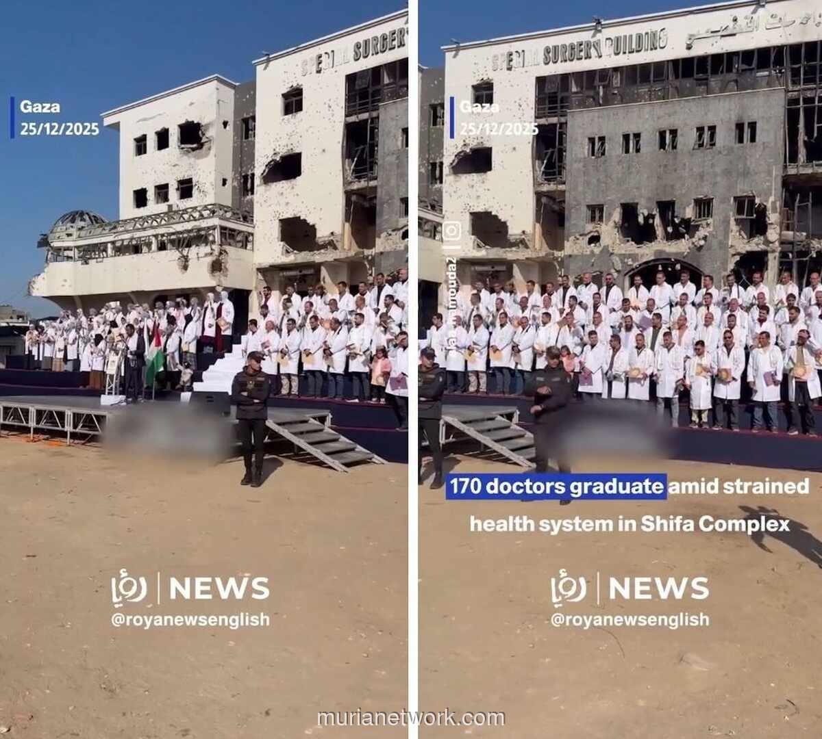 Di Tengah Reruntuhan Gaza, 170 Dokter Perisai Kemanusiaan Diwisuda