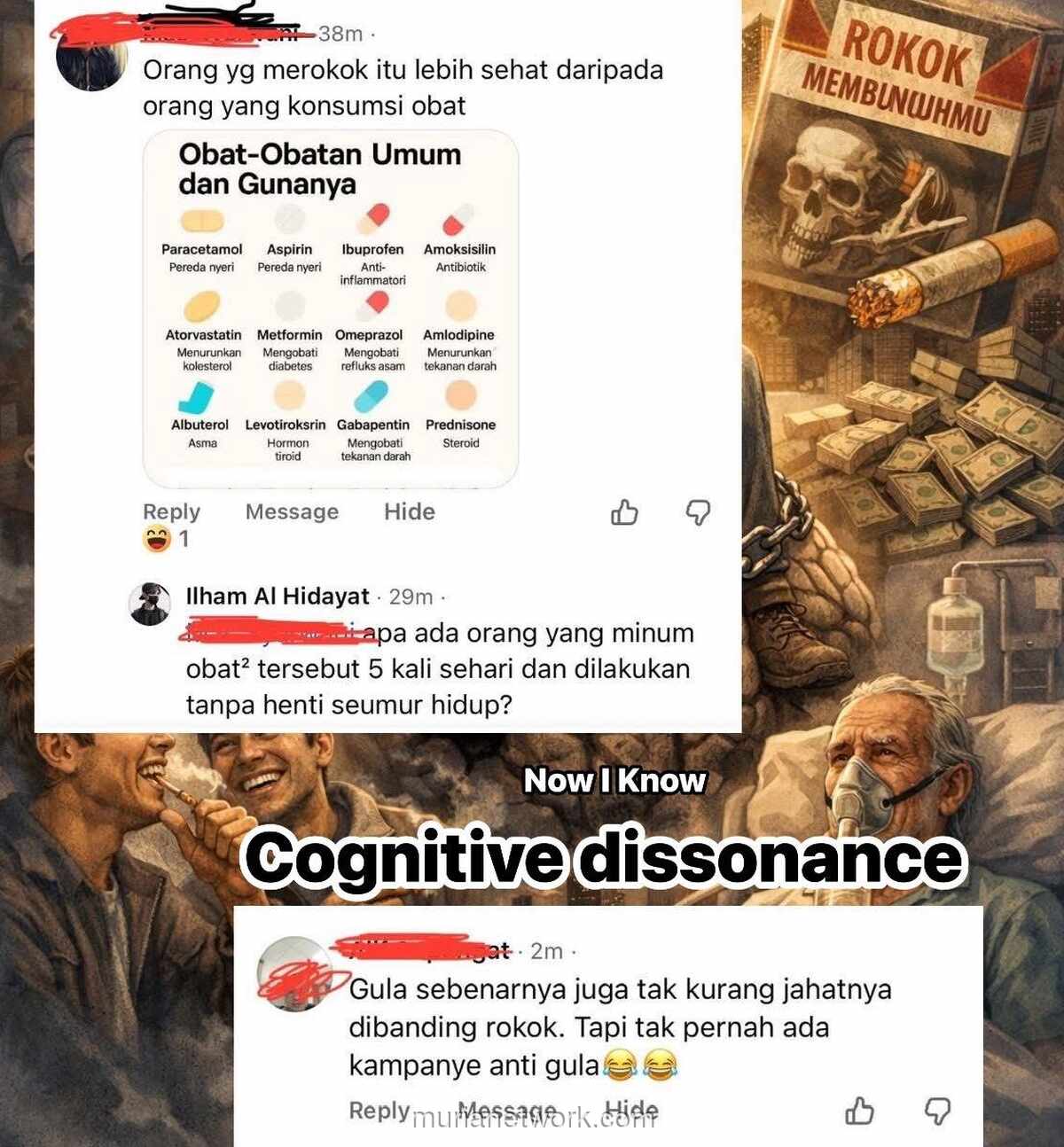 Ketika Rokok Dibilang Masih Mending: Menguak Mekanisme Pembelaan Diri yang Manusiawi