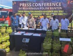 Gas 3 Kg Dikurangi Hampir Setengah Kilogram, Direktur SPBE di Serang Diciduk Polisi