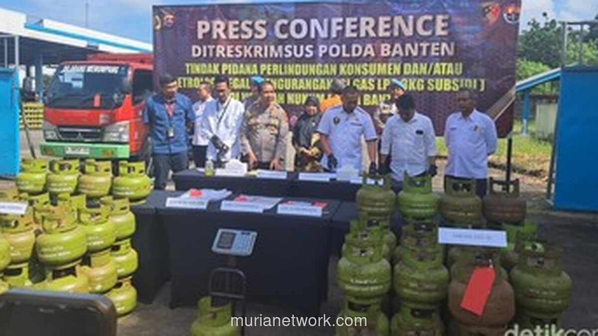 Gas 3 Kg Dikurangi Hampir Setengah Kilogram, Direktur SPBE di Serang Diciduk Polisi