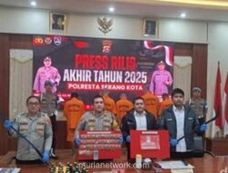 Kriminal Turun, Narkoba Merajalela: Polresta Serang Kota Catat 386 Kasus Sepanjang 2025