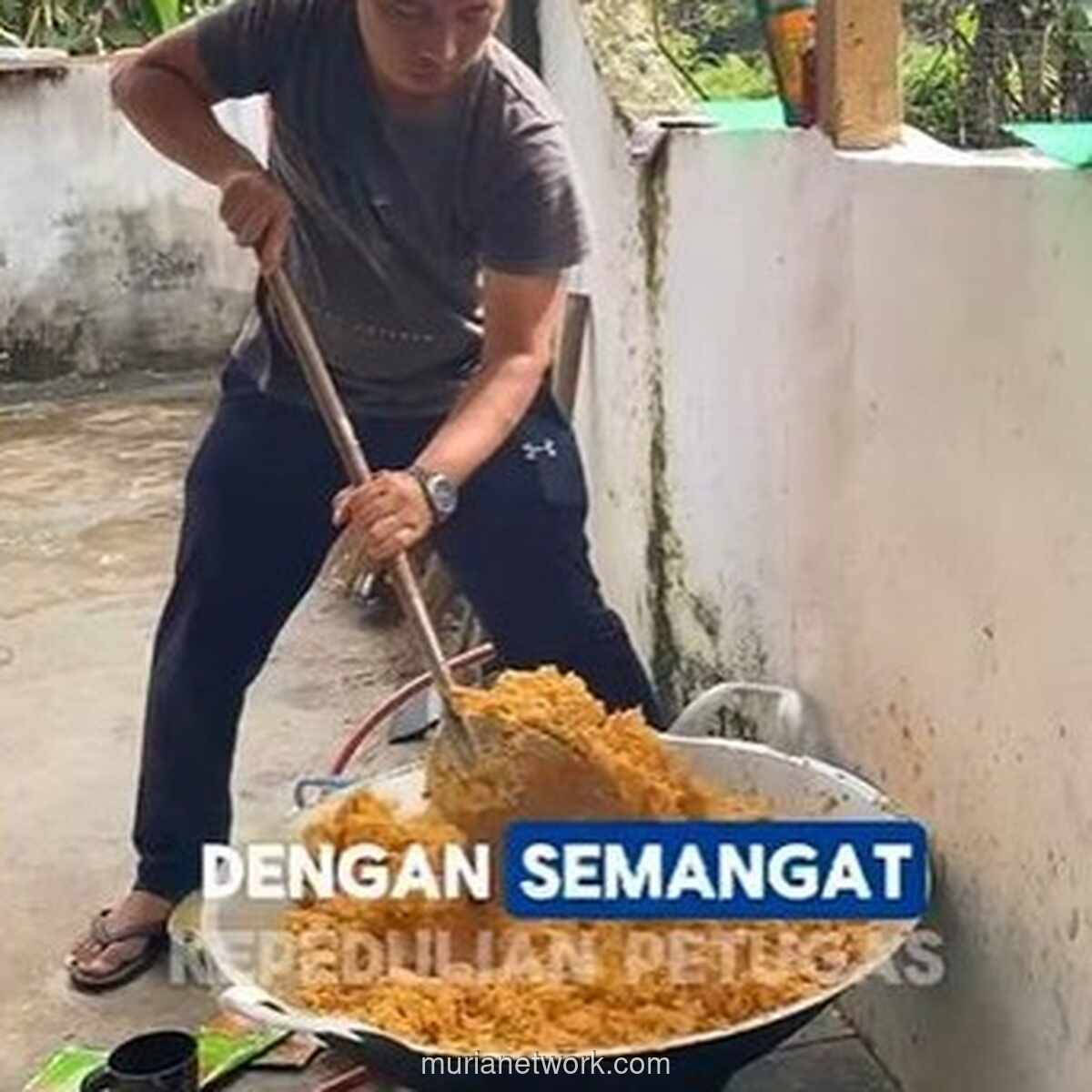 Nasi Goreng dari Balik Jeruji untuk Korban Banjir Tukka