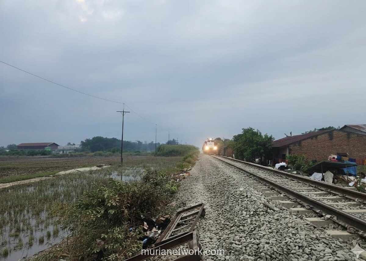 Setelah Terendam Banjir, KA Srilelawangsa Medan-Binjai Kembali Melaju