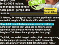 Saat Kunci Gudang Obat Hilang, JK Beri Perintah Singkat: Tembak Gemboknya!