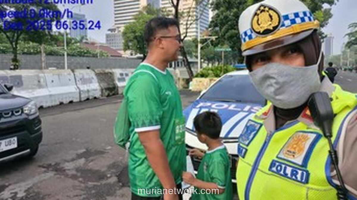 Anak Hilang di Tengah Keramaian Maraton Jakarta, Akhirnya Ditemukan Selamat