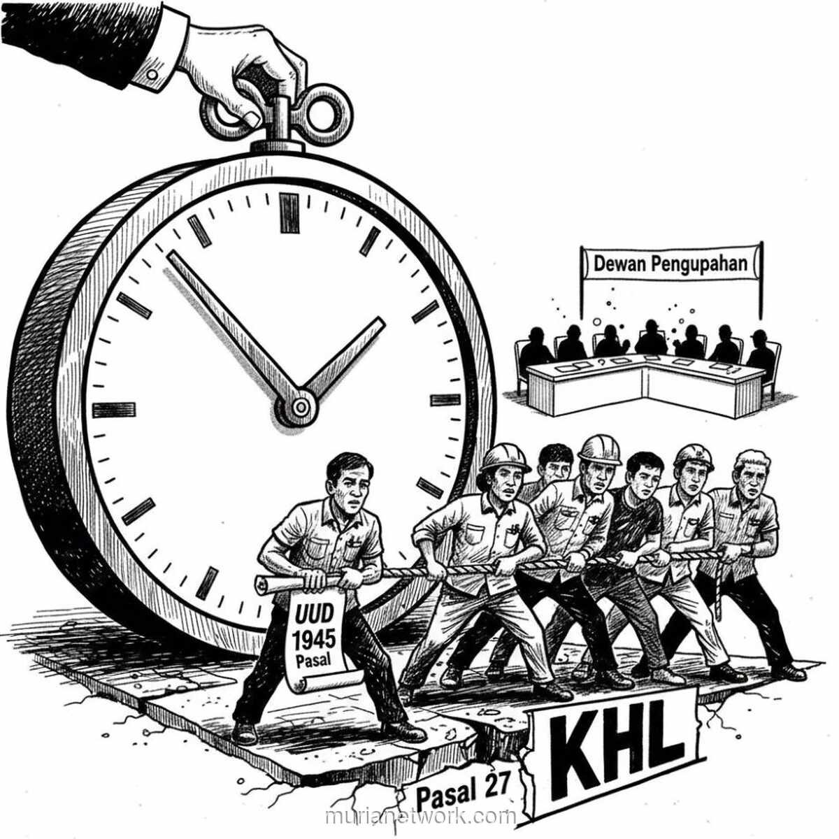 Tujuh Hari yang Menentukan Nasib Upah Buruh