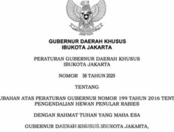 Pramono Anung Larang Konsumsi Anjing dan Kucing di Jakarta