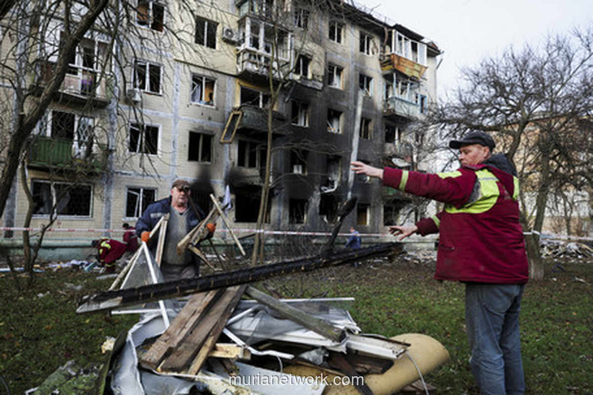 Kiev Gelap dan Gersang di Musim Dingin, Serangan Rudal Rusia Tewaskan Satu Warga
