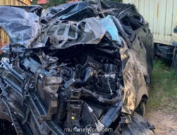 Kepala Lapas Pagar Alam Tewas dalam Kecelakaan Dini Hari di Tol Indralaya