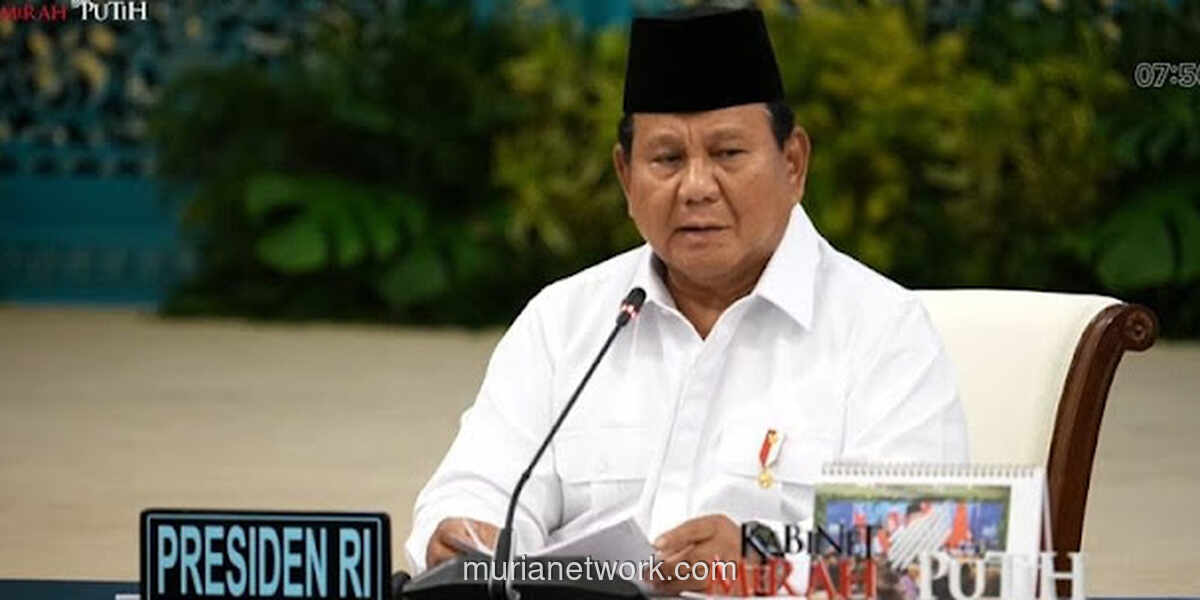 Prabowo Gebrak Meja: Wisata Bencana Jadi Ujian Loyalitas Kabinet