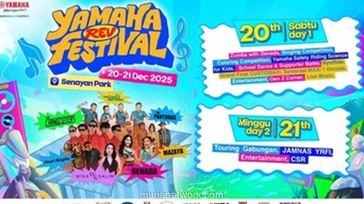 Yamaha Rev Festival 2025: Seru-seruan di SPARK untuk Galang Dana Korban Bencana