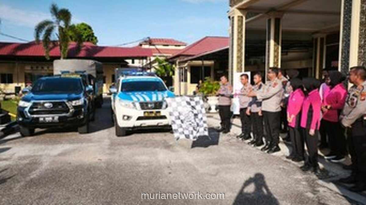 Solidaritas Tanpa Batas: Polres Kampar Kirim Bantuan dan Personel ke Korban Bencana Agam