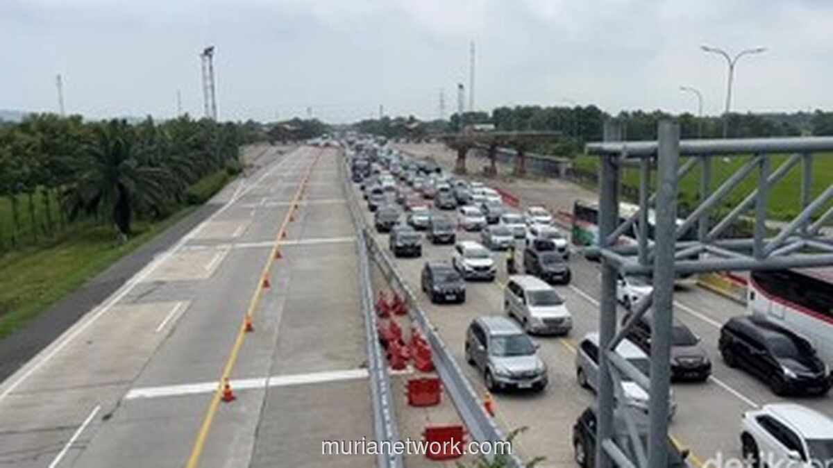 Arus Mudik Natal di Tol Cipali Landai, Volume Kendaraannya Turun 17 Persen