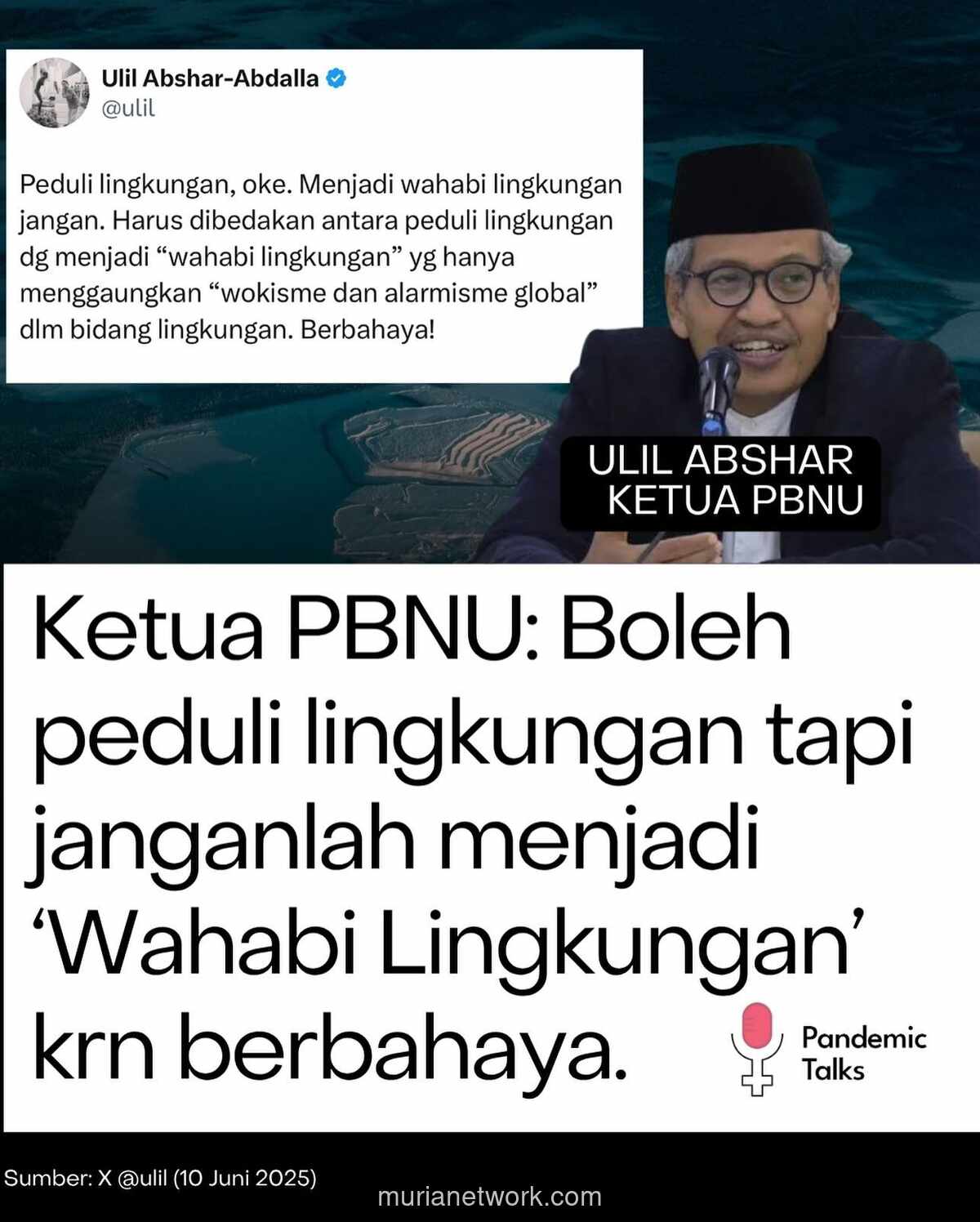 Algoritma Media Sosial: Benarkah Hanya Ulil yang Jadi Sasaran Kritik?