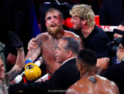 Rahang Patah, Mimpi Jake Paul Runtuh di Tangan Anthony Joshua