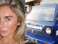 Bintang Film Dewasa Bonnie Blue Digelandang Polisi di Bali Bersama 17 Pria