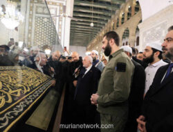 Kain Suci Kabah Tiba di Damaskus, Jawab Misteri Kotak Hijau di Masjid Umayyah