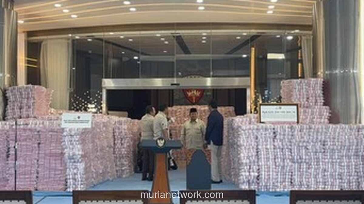 Gunungan Uang Rp 6,6 Triliun Serbu Lobi Kejagung