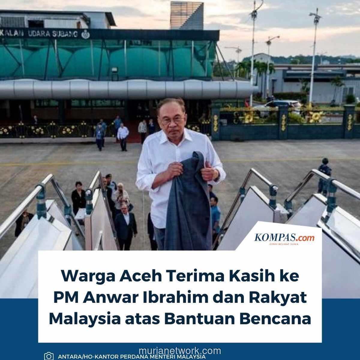 Warga Pante Lhong Ucapkan Terima Kasih pada PM Anwar Ibrahim Atas Bantuan Pasca Banjir