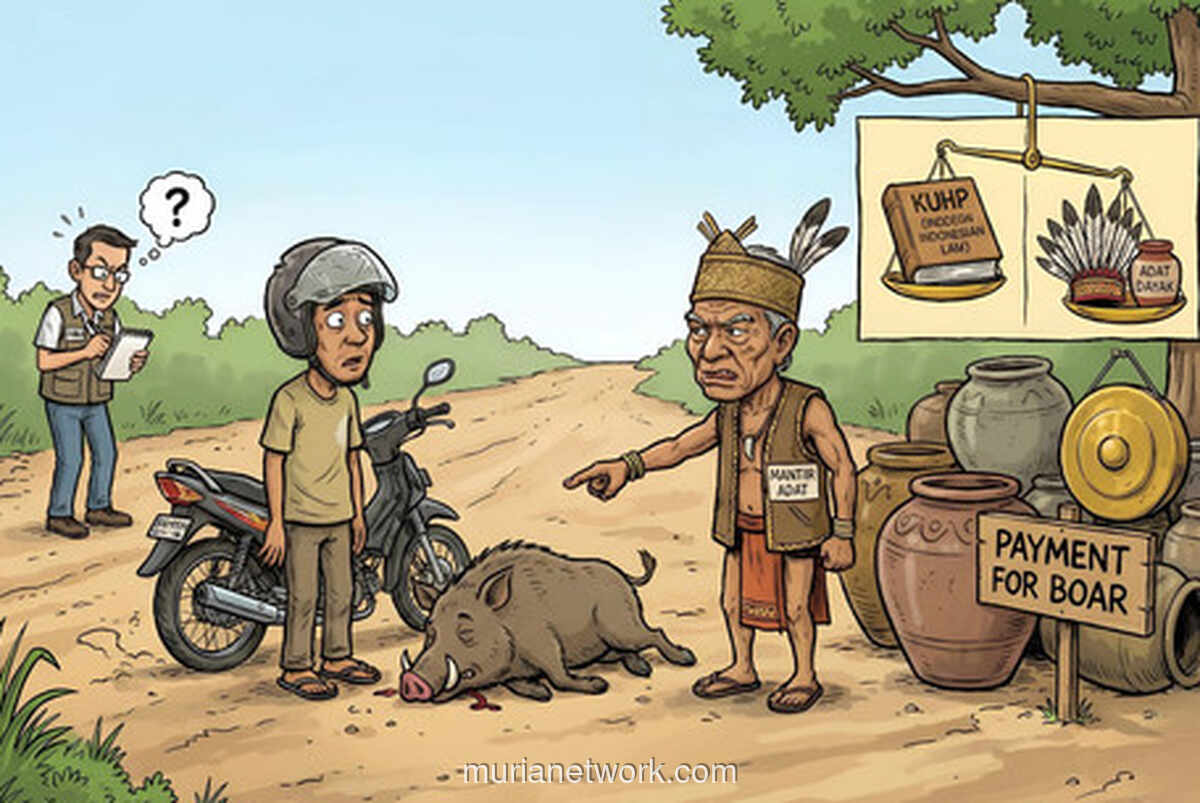 Ketika Motor Tabrak Babi: Denda Adat yang Lebih Mahal dari Kendaraan Itu Sendiri