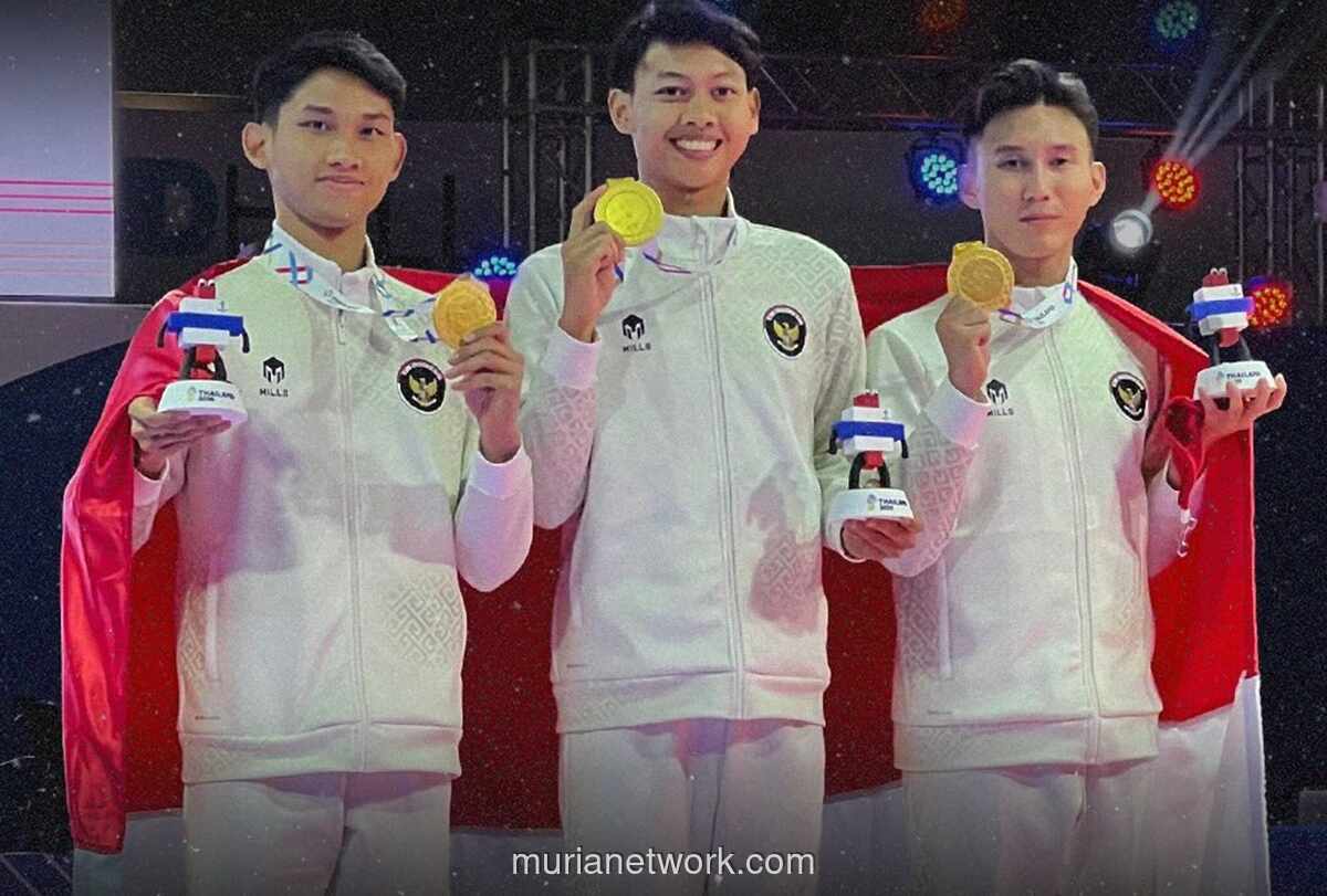 Pecah Telur di Thailand, Trio Taekwondo Persembahkan Emas Perdana untuk Indonesia
