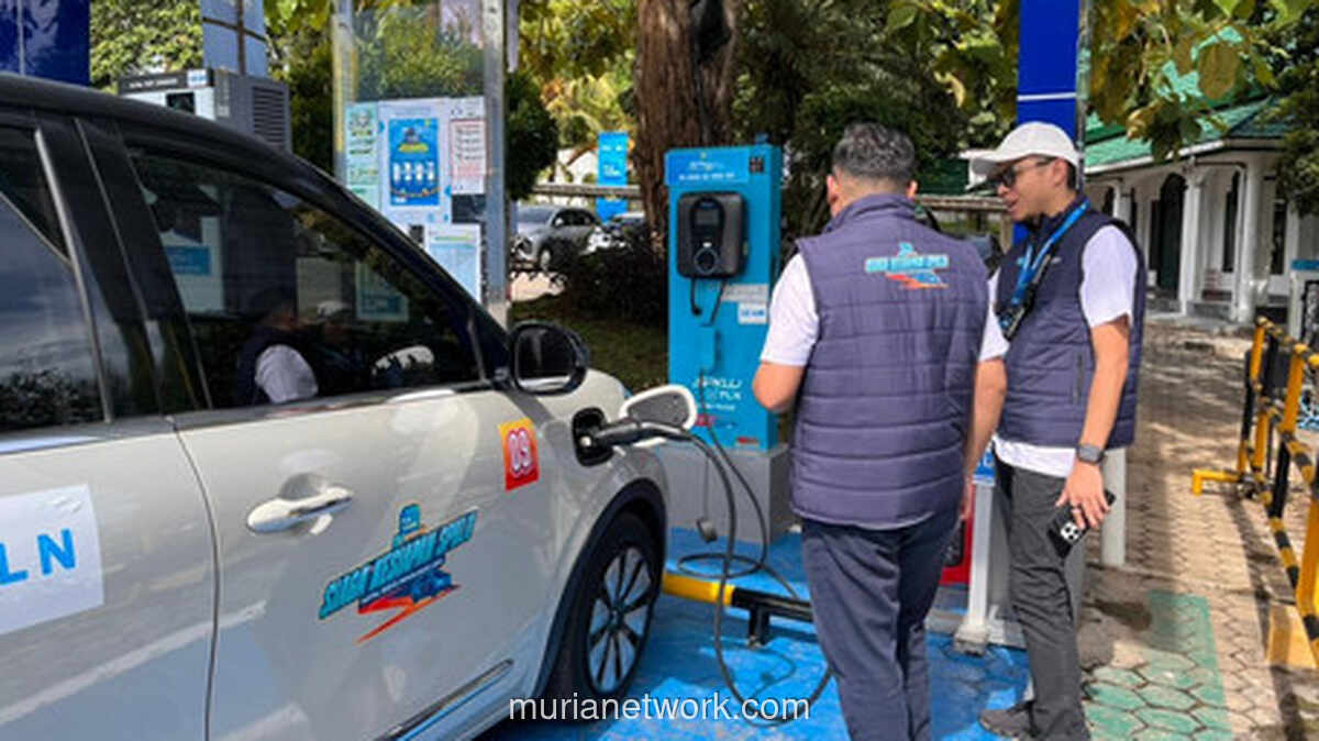 PLN Gelar Pengecekan SPKLU di Lampung, Siap-siap Hadiri Banjir Mobil Listrik Saat Mudik